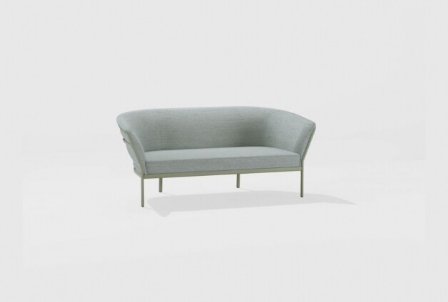 grijze loungezetel visual