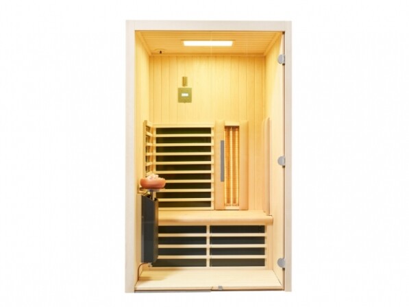 triosol glas 125 infraroodcabine licht hout visual