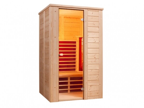 triosol natura 120 infraroodcabine licht hout visual