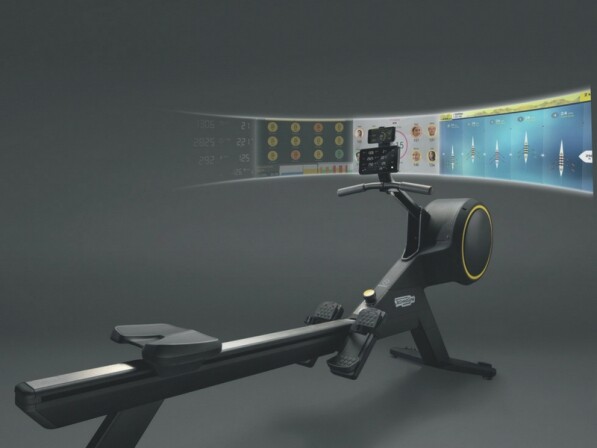 technogym skillrow bench black visual