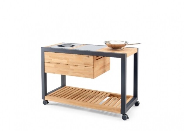 arvid hout zwart indu+ buitenkeuken visual