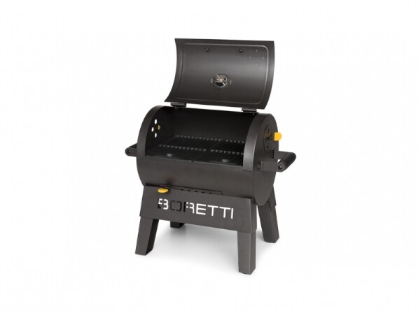 boretti terzo bbq open zwart visual