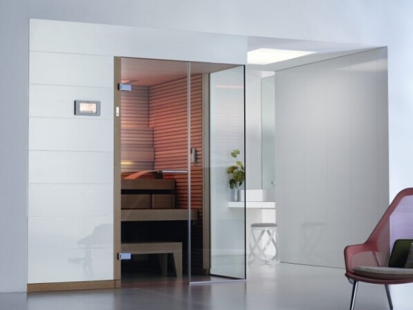 sauna modern wit