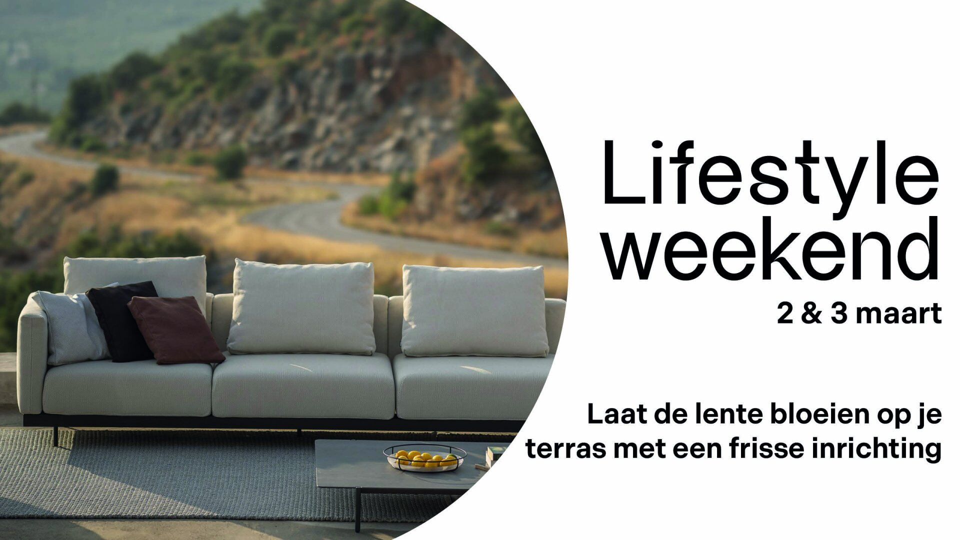 Lifestyle Weekend maart Gervi Outdoor Lifestyle Weekend maart