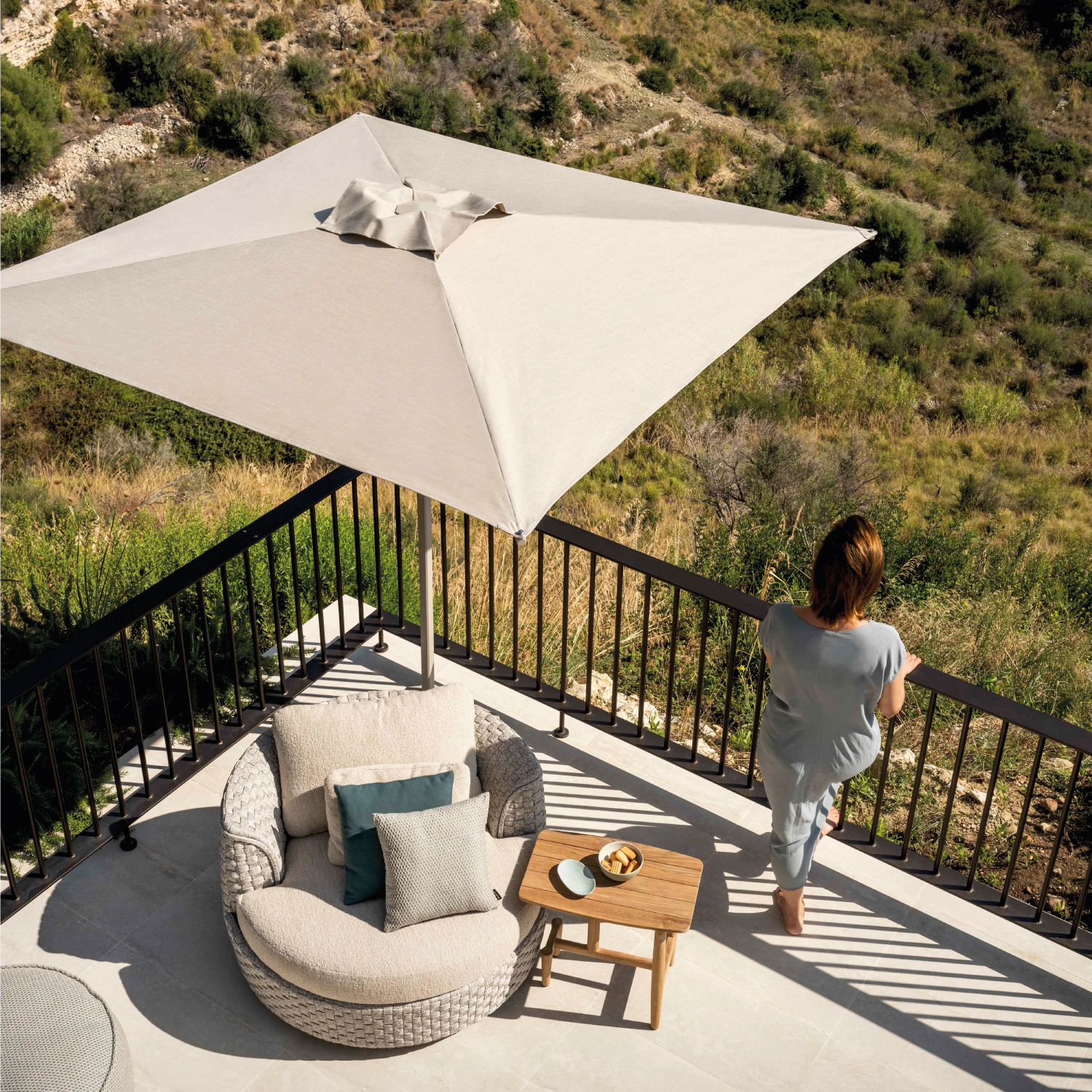 Ontdek de veelzijdigheid van Jardinico parasols Gervi-Jardinico-tuinmeubilair