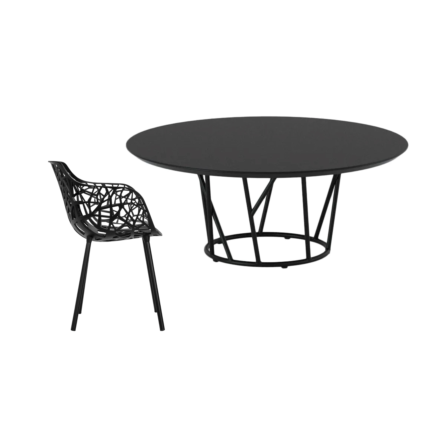 Fauteuils Fast-wild-table-&-forest-armchairs